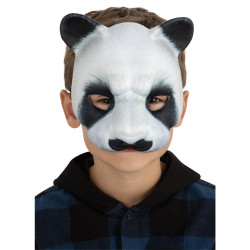 Polomaska panda z pěnové gumy potažené látkou